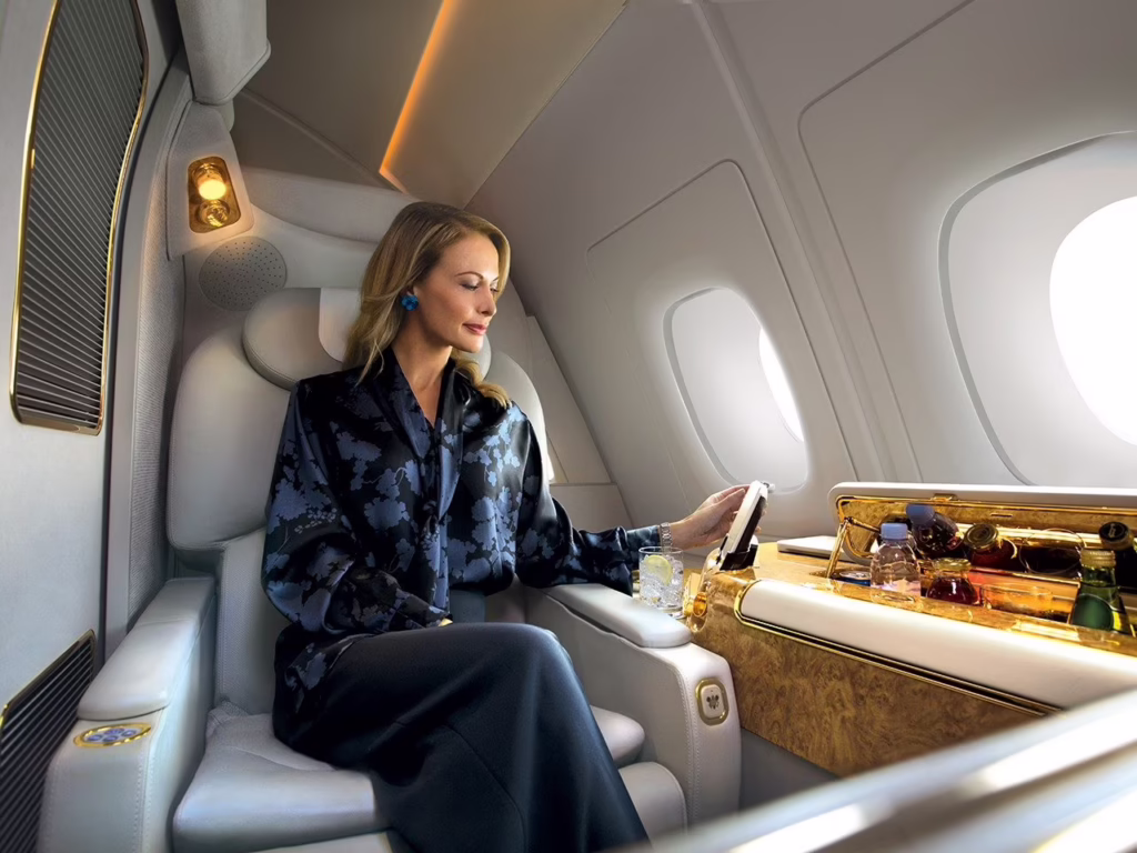 Emirates A380 first class
