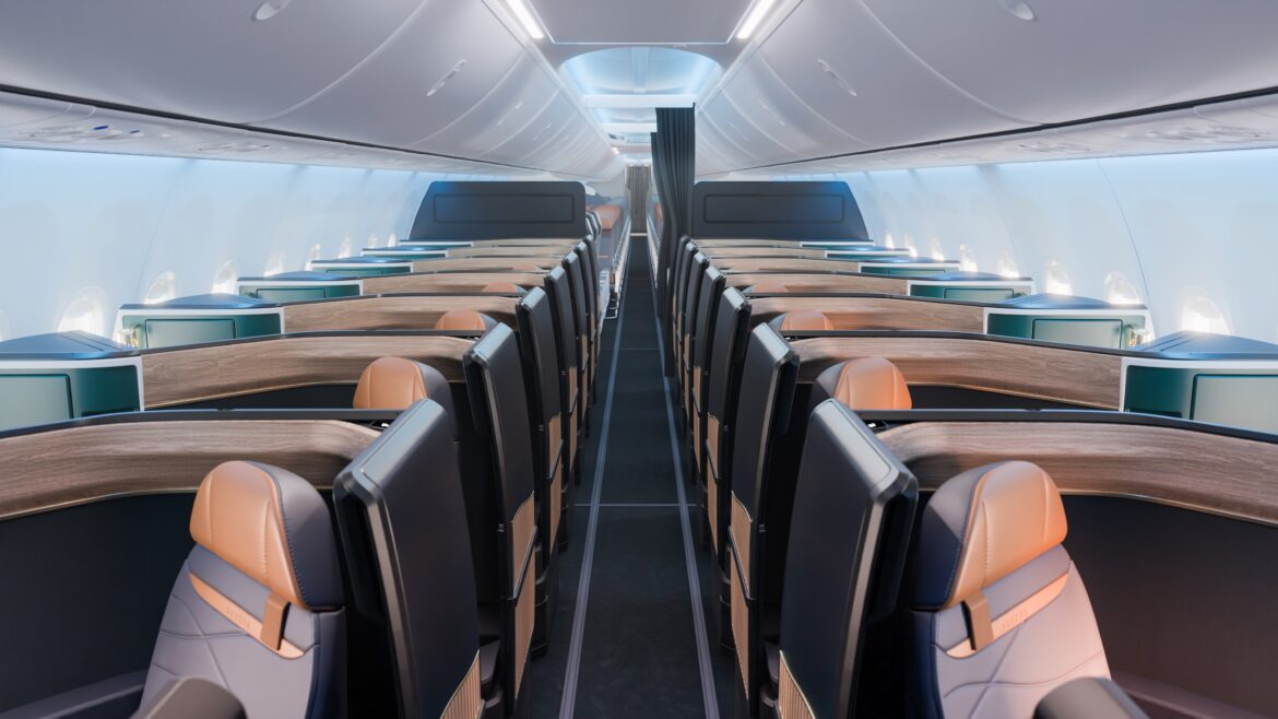 Alaska 737-10 Max business class