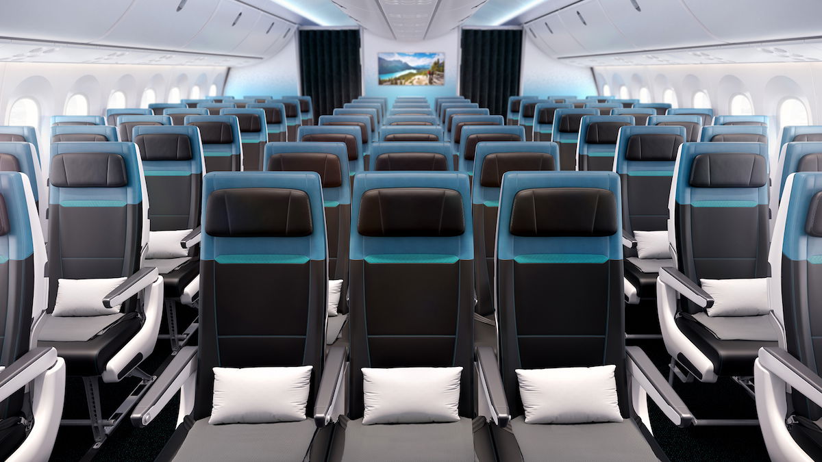 WestJet 787 business class