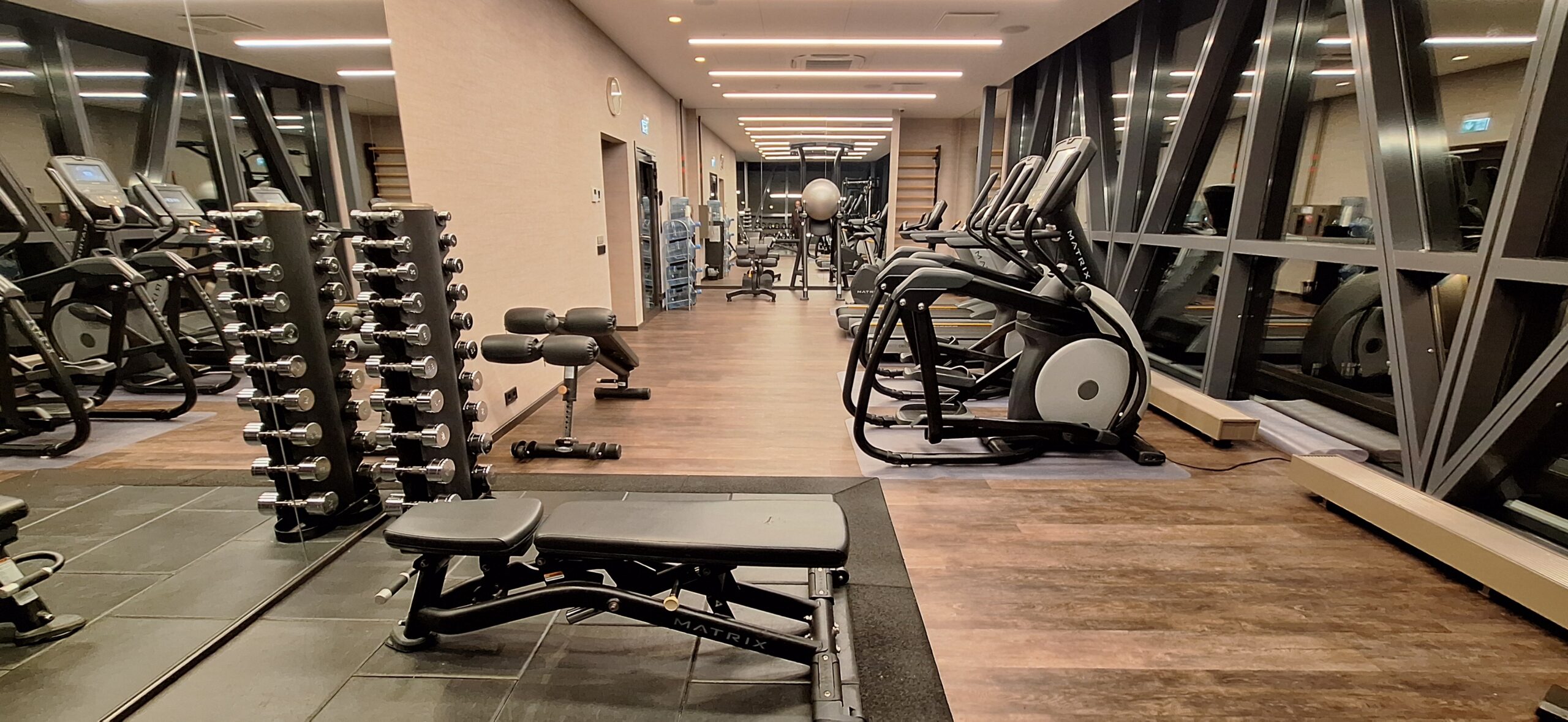 AC Hotel Riga by Marriott Review a room with exercise equipment