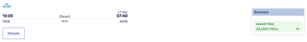 Air France flying blue