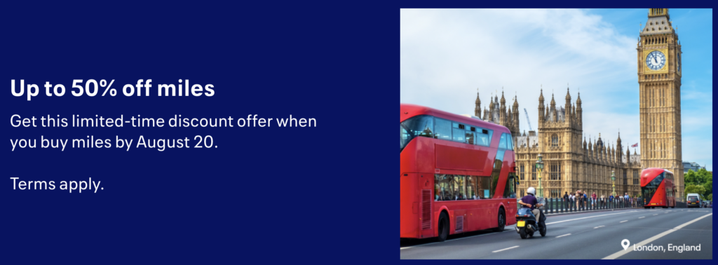 Buy United miles