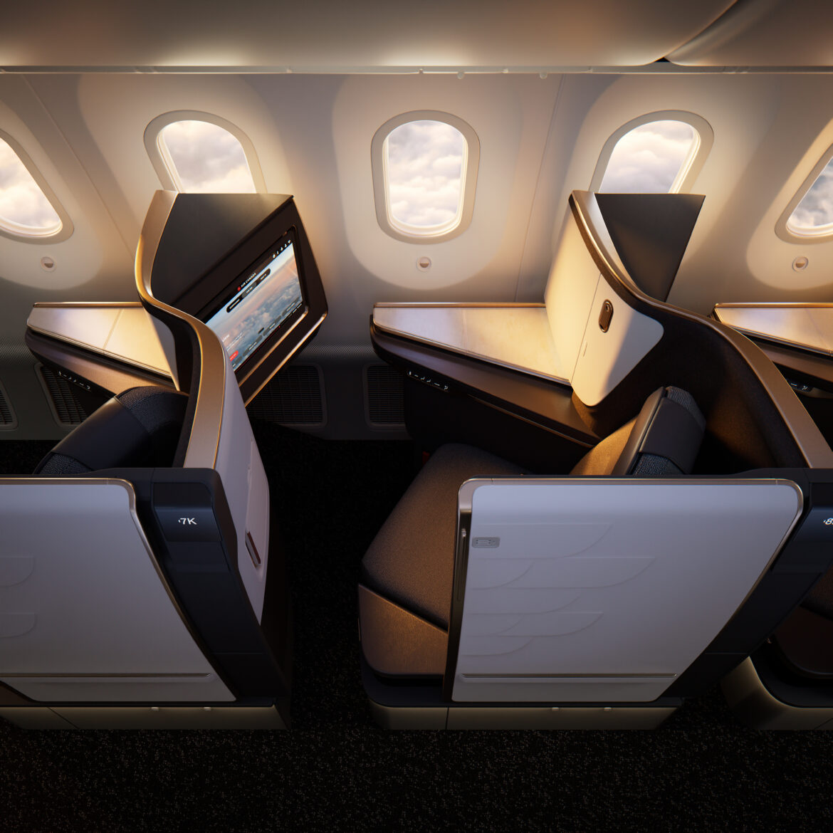 Air Canada Boeing 787-10 business class