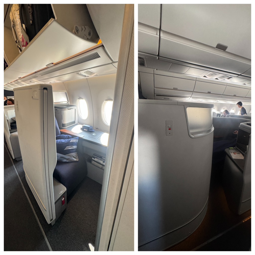 Lufthansa Allegris Business Suite doors