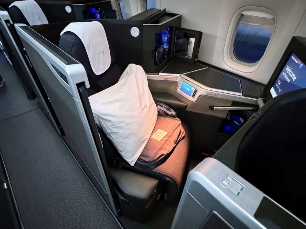 British Airways club world business class