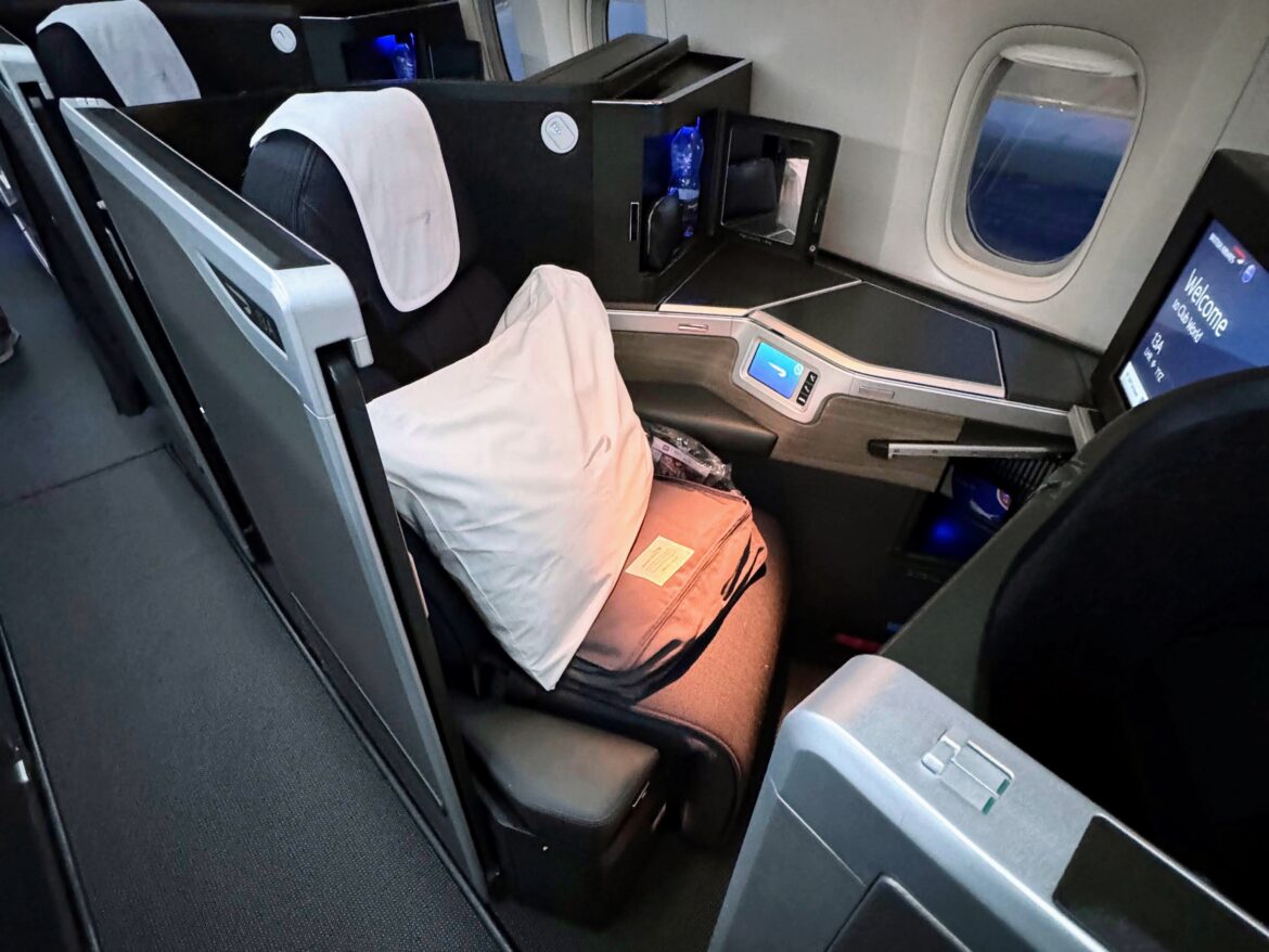 British Airways club world business class
