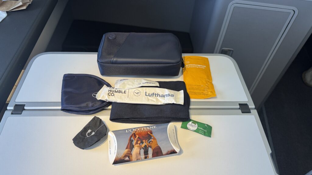 a group of items on a table