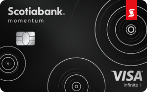 a black and white credit card