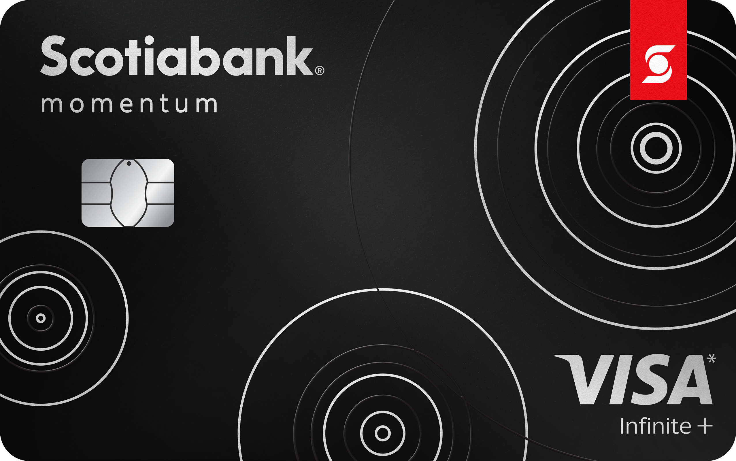 a black and white credit card
