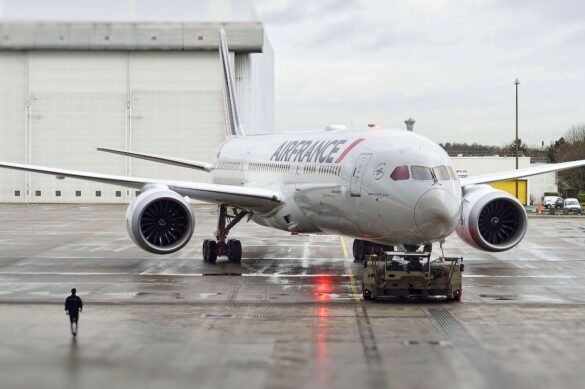 a plane on the tarmac