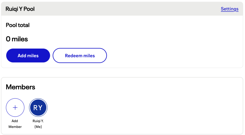United Miles Pooling
