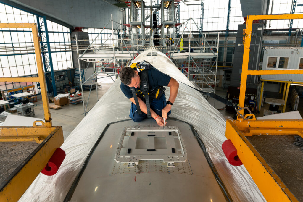 Lufthansa Starlink