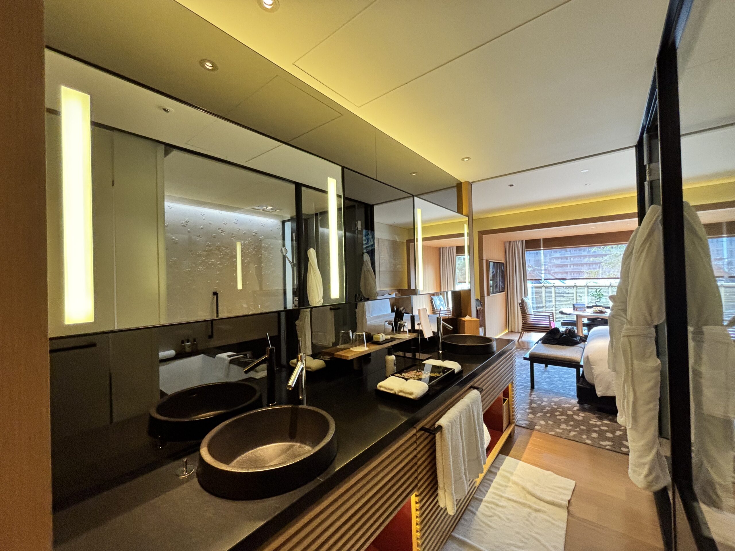 Bathroom double vanities