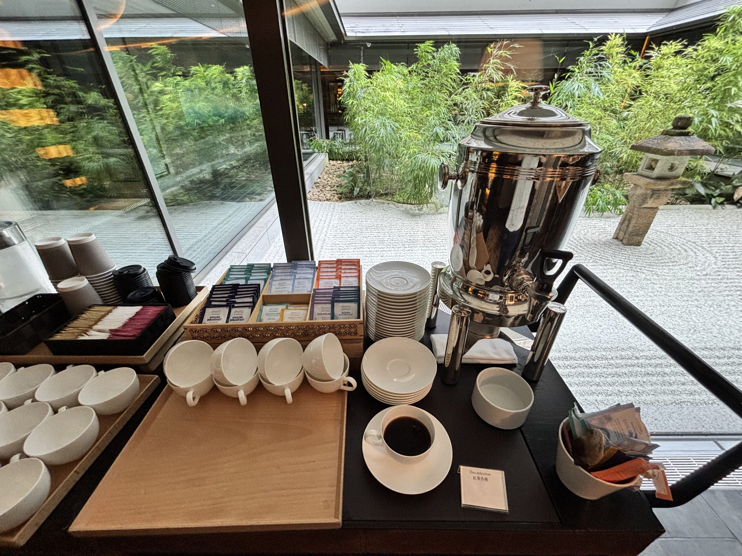 Coffee and poor quality tea