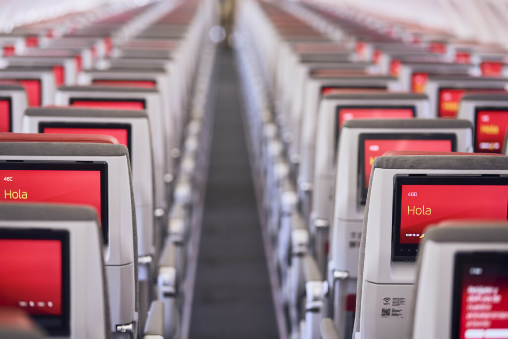 Iberia A321XLR economy