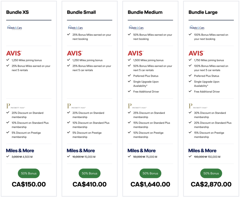Buy Lufthansa miles