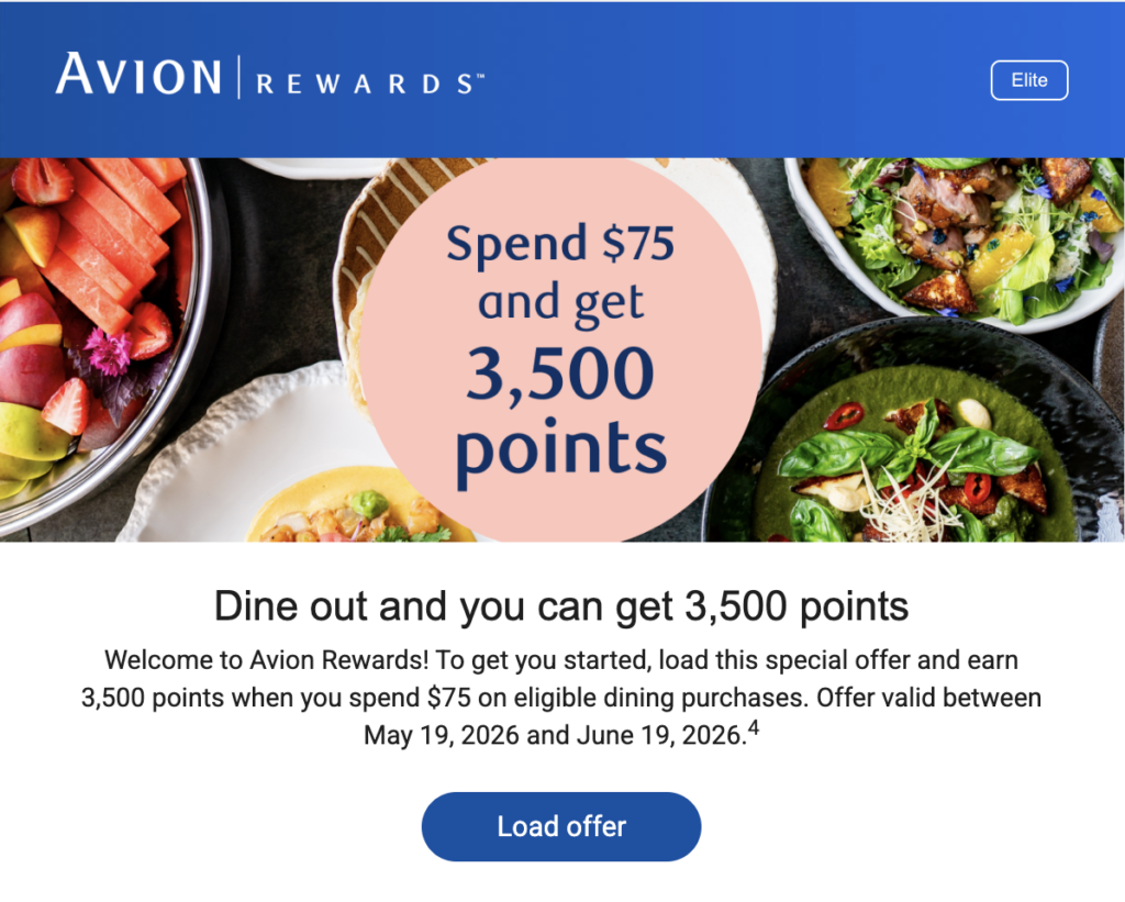 RBC Avion offer