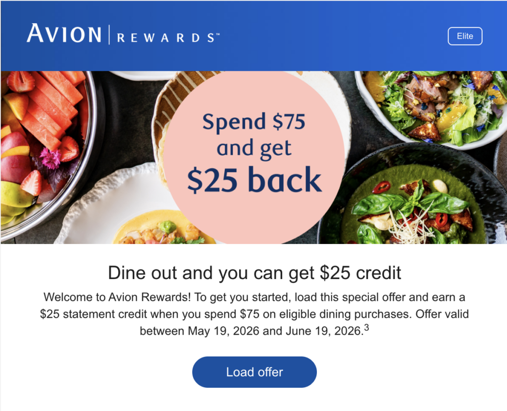 RBC Avion offer