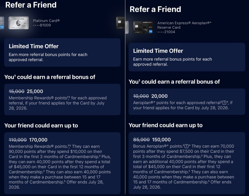 Amex refer