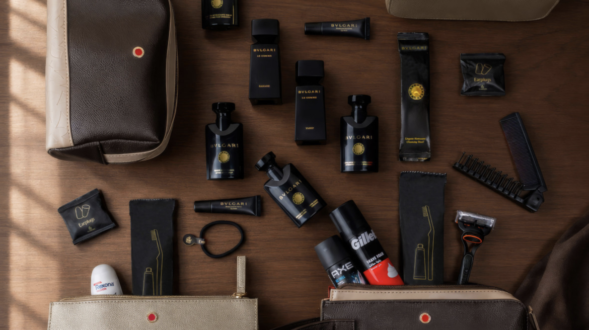 Emirates amenity kit