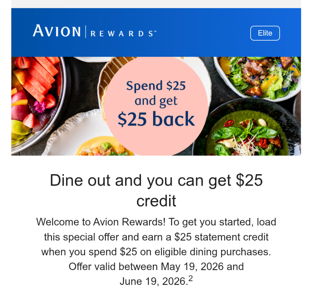 RBC Avion offer