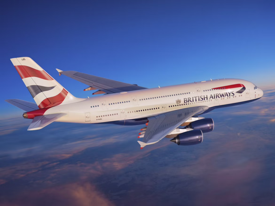 British Airways plane