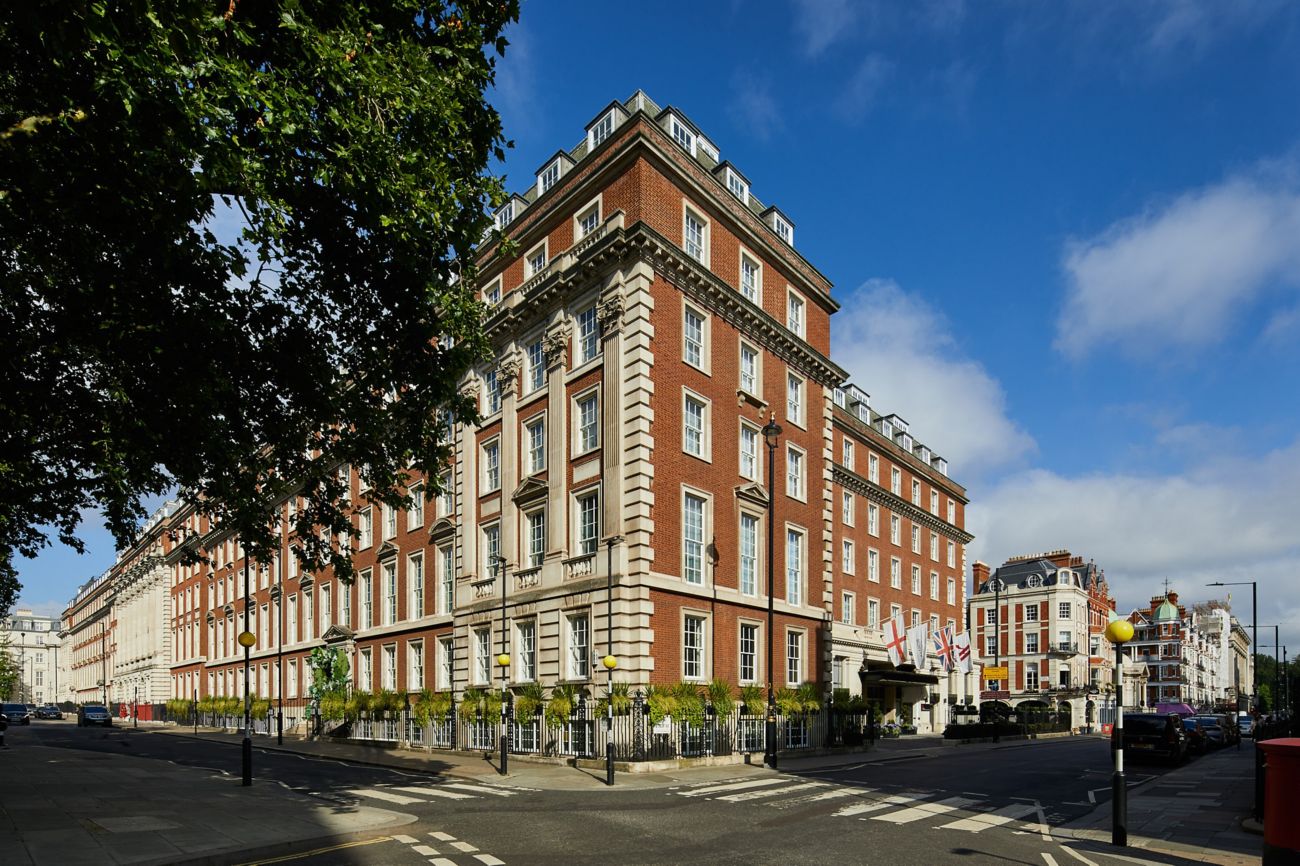 a large brick building with many windows