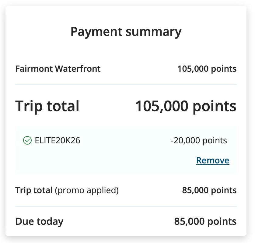 Aeroplan HotelSavers
