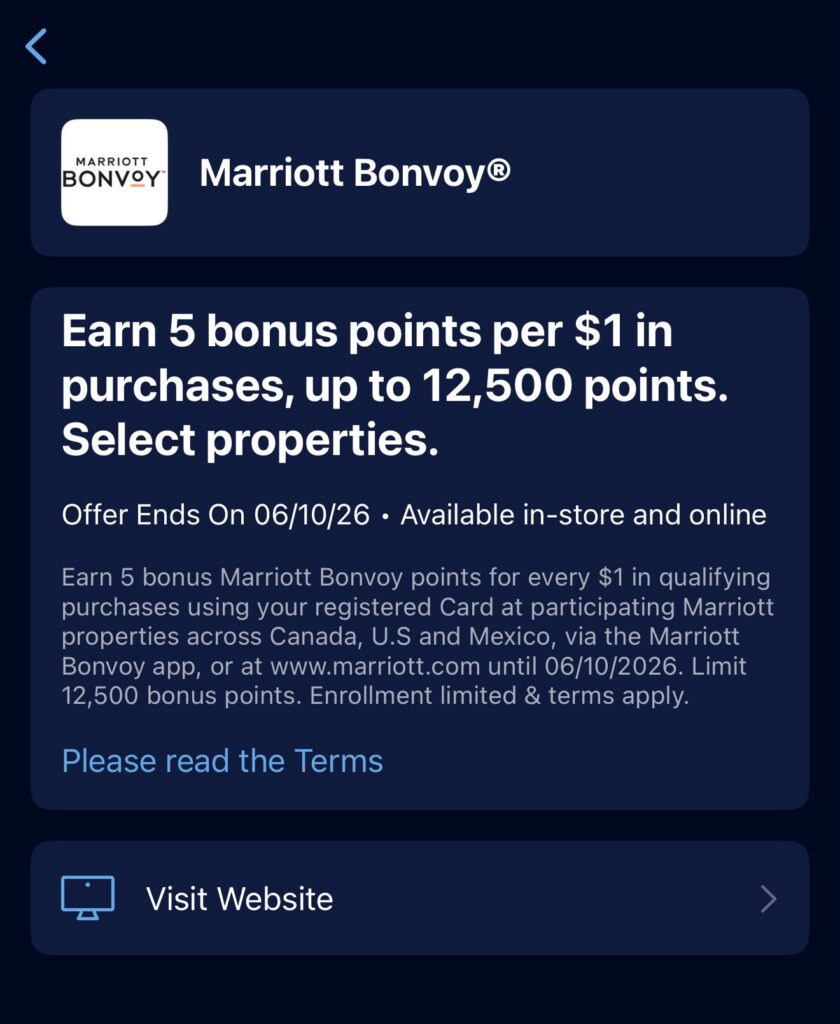 Amex offer