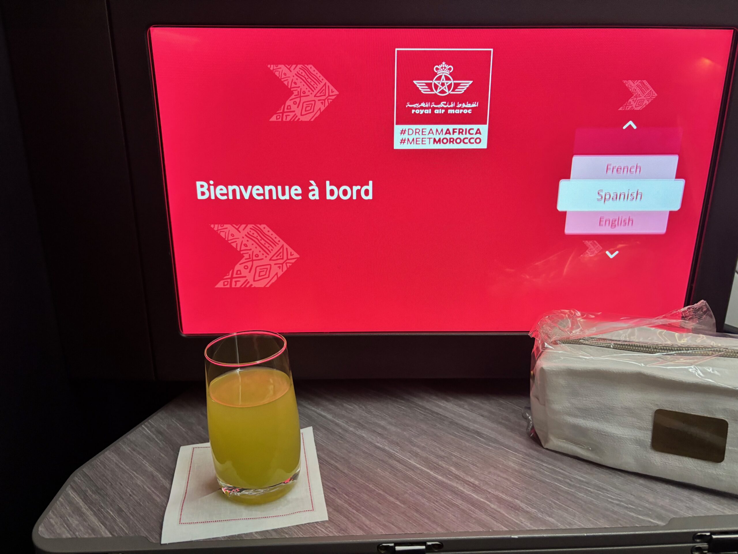 Pre-departure Drink - Mint lemonade