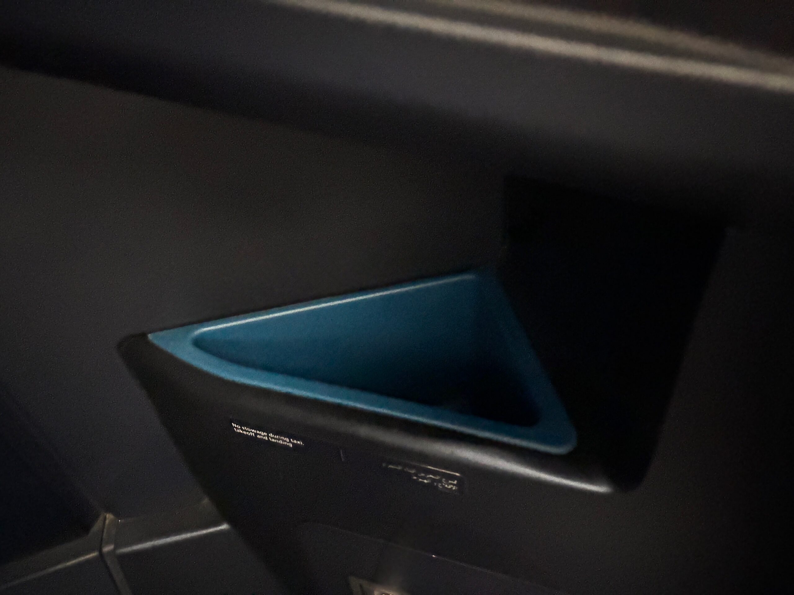 Compartment near footwell