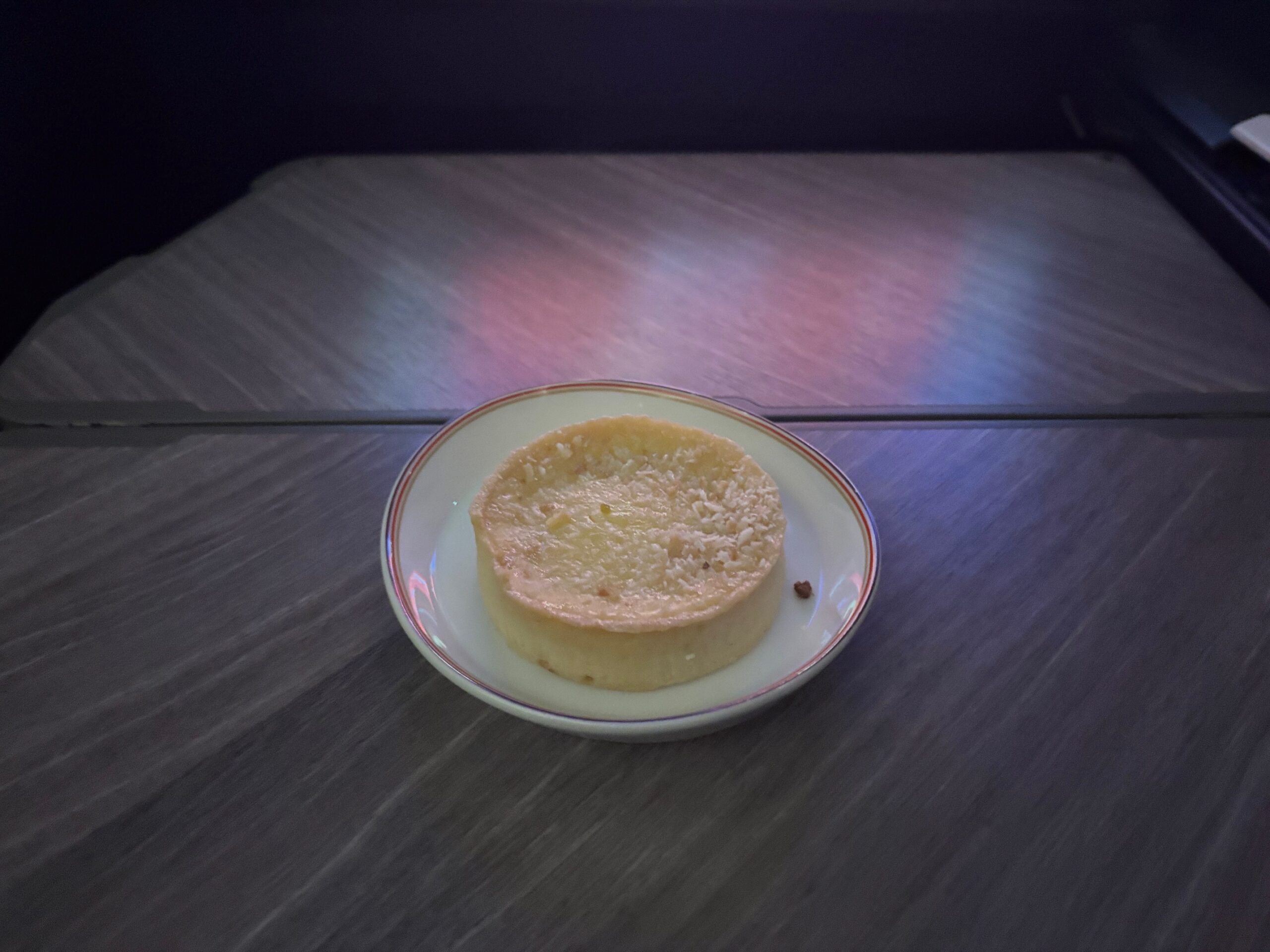 Lemon coconut tart