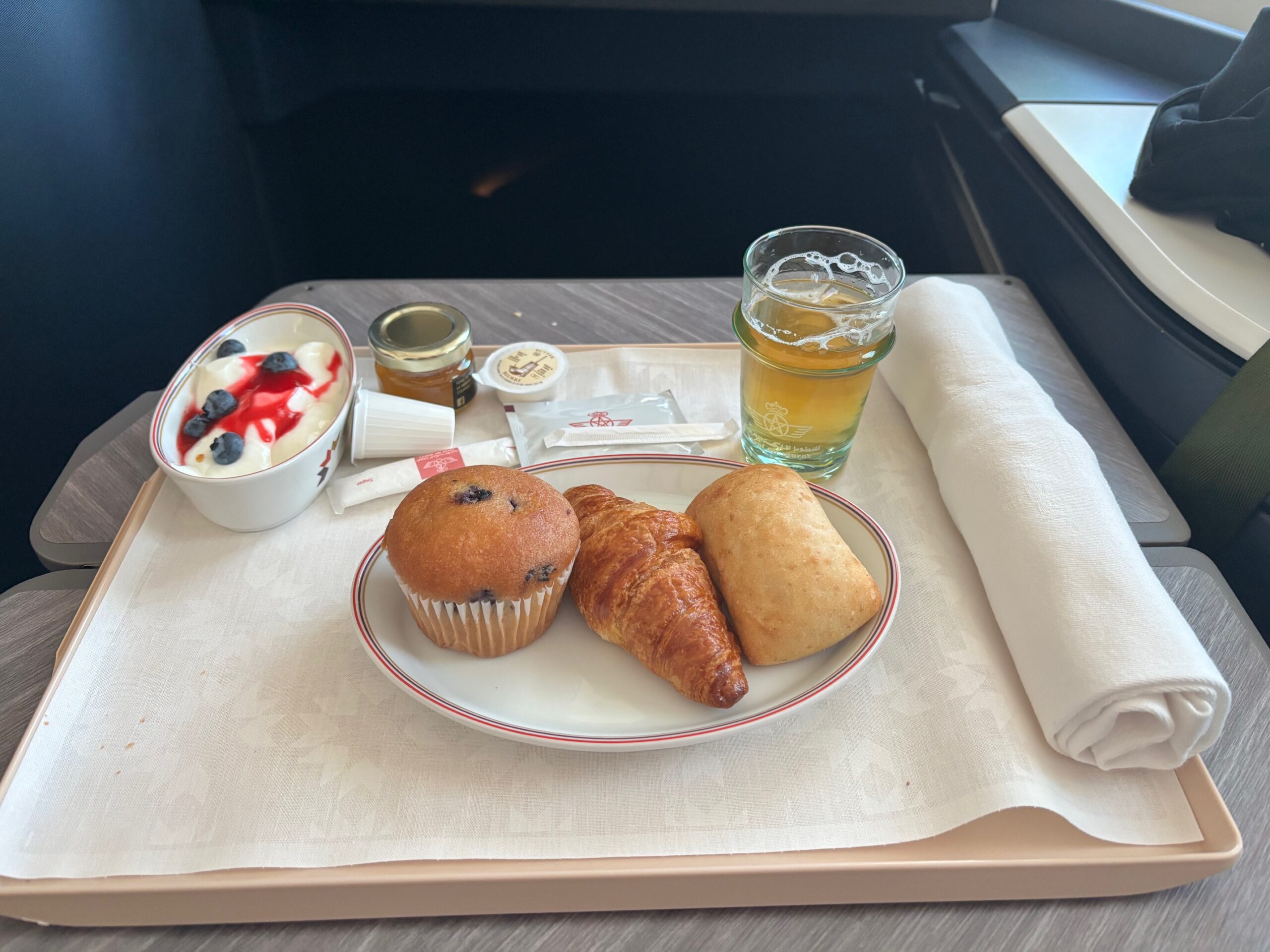 Air Maroc - Breakfast