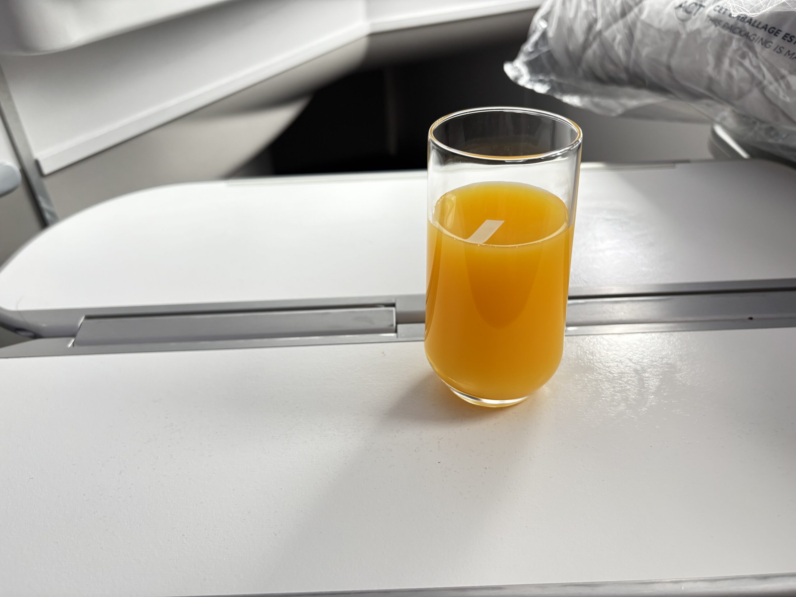 Air France - Pre-departure drink