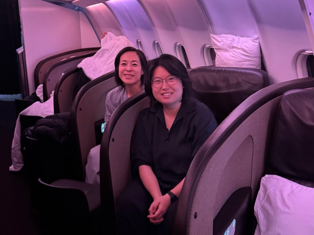 Virgin Atlantic business class
