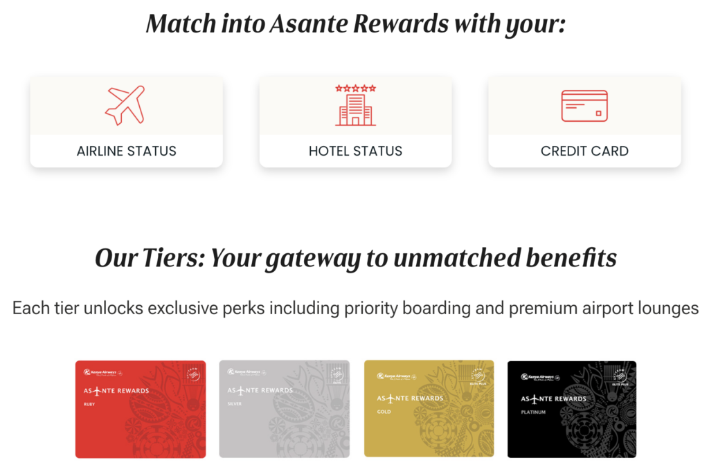 Kenya Airways status match