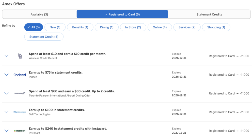 Amex Offers