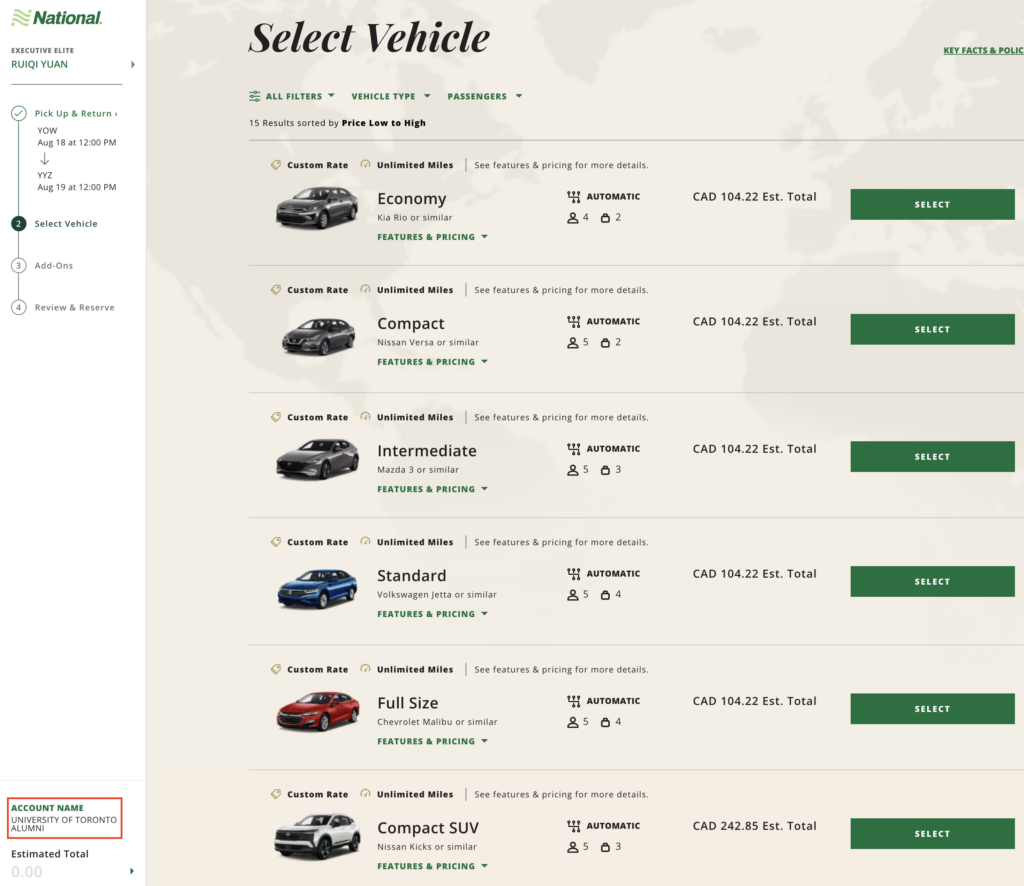 National Car Rental