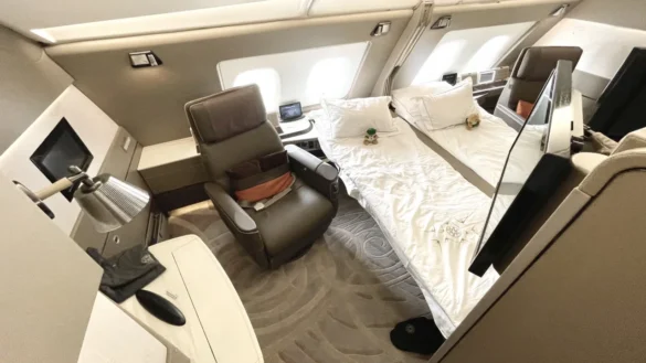 Singapore Airlines first class suites