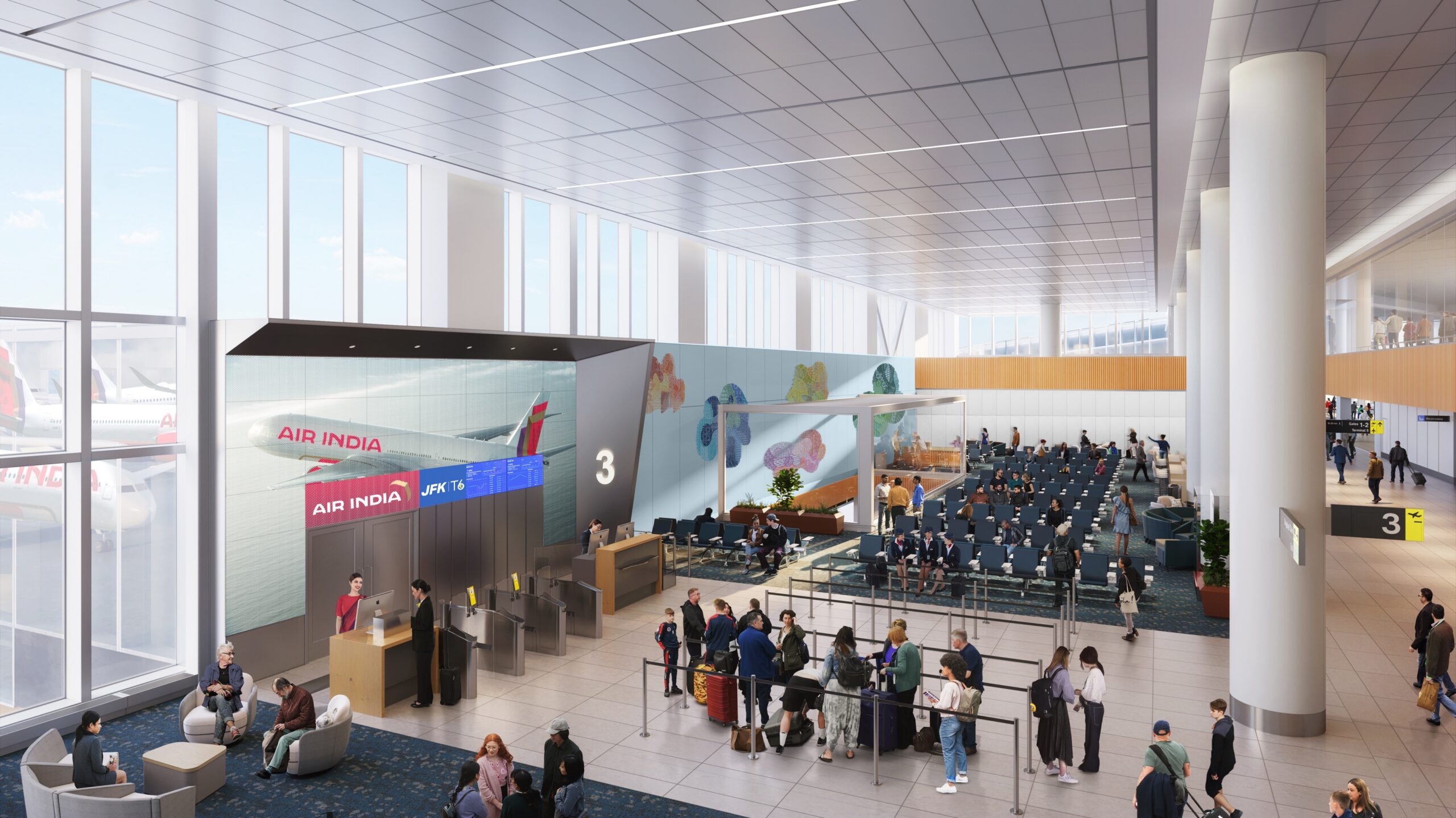 Air India JFK Terminal 6