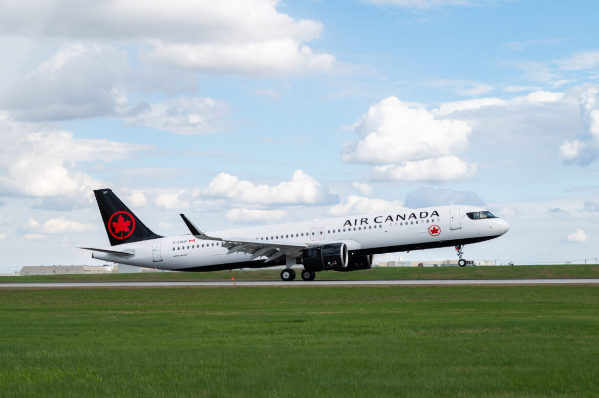 Air Canada plane