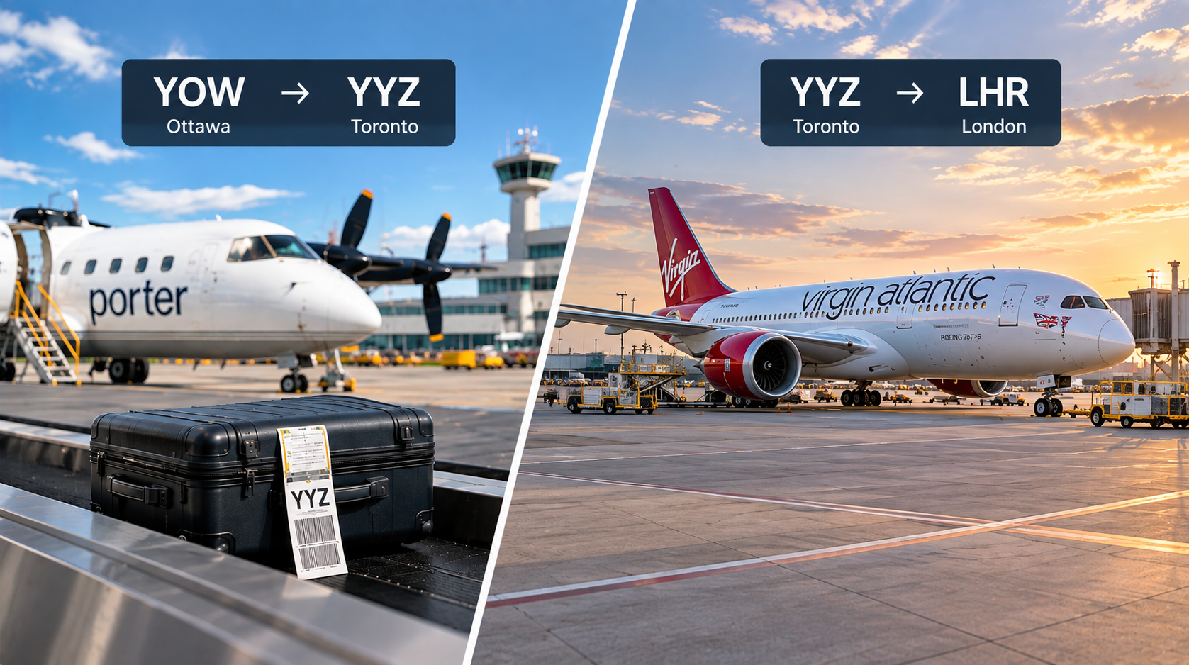 delayed baggage on separate tickets