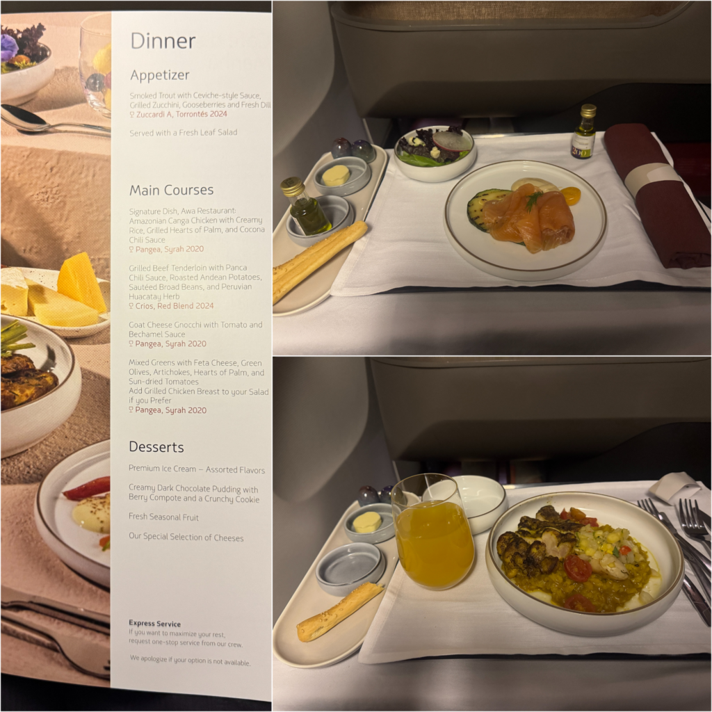 LATAM business class