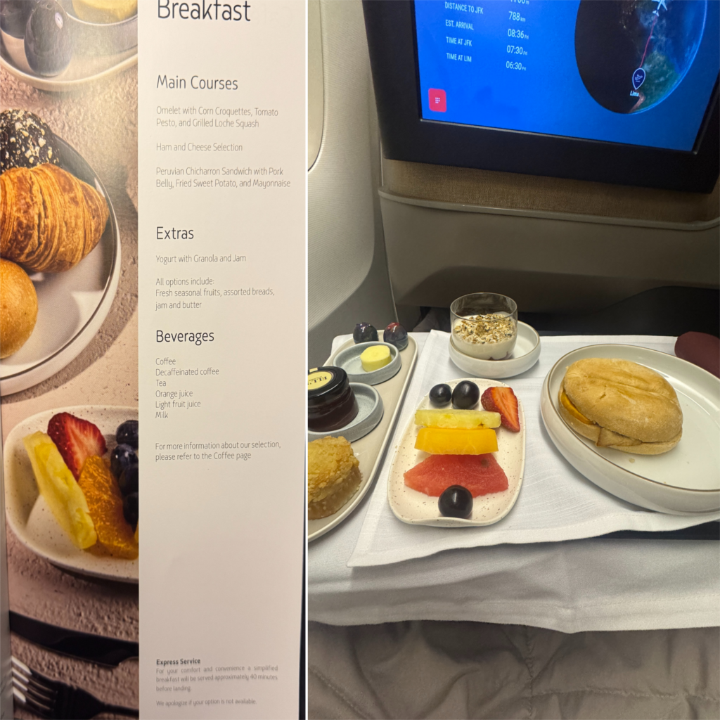 LATAM business class
