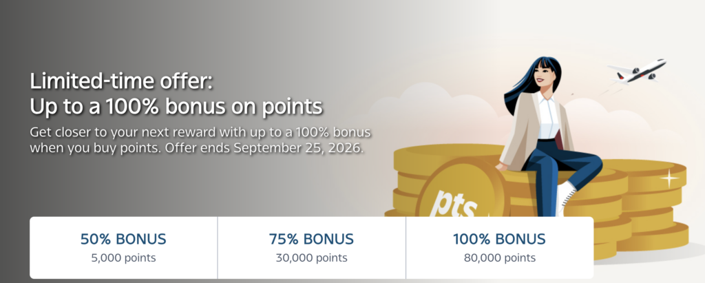 Buy Aeroplan points