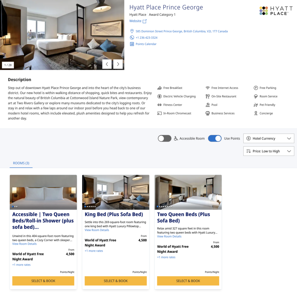 Hyatt Place Prince George