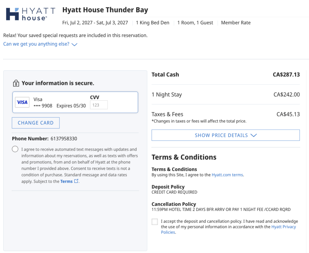 Hyatt House Thunder Bay