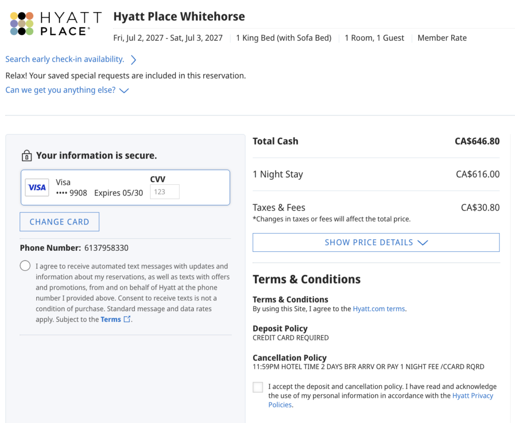 Hyatt Place Whitehorse