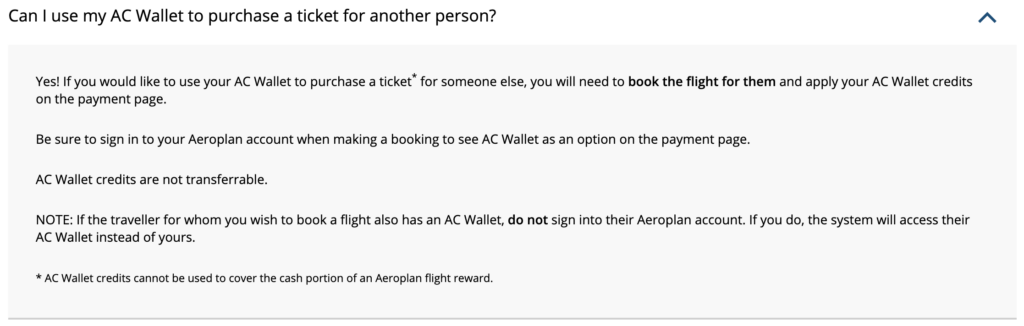 AC wallet