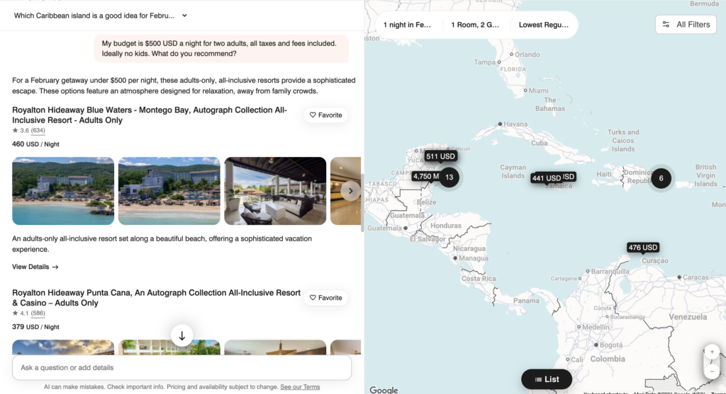 Marriott Ask Bonvoy AI tool